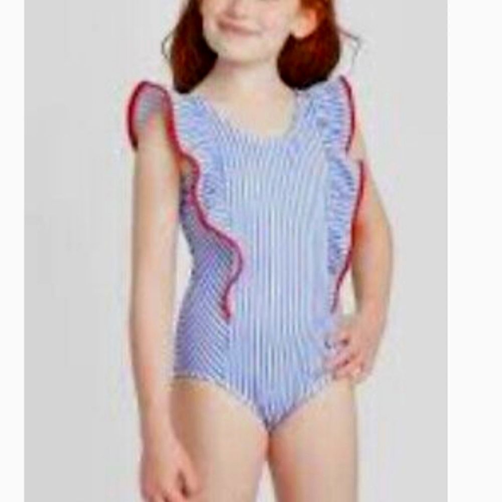 BRAND NEW CAT & JACK GIRL ONE PIECE SWIMSUITS